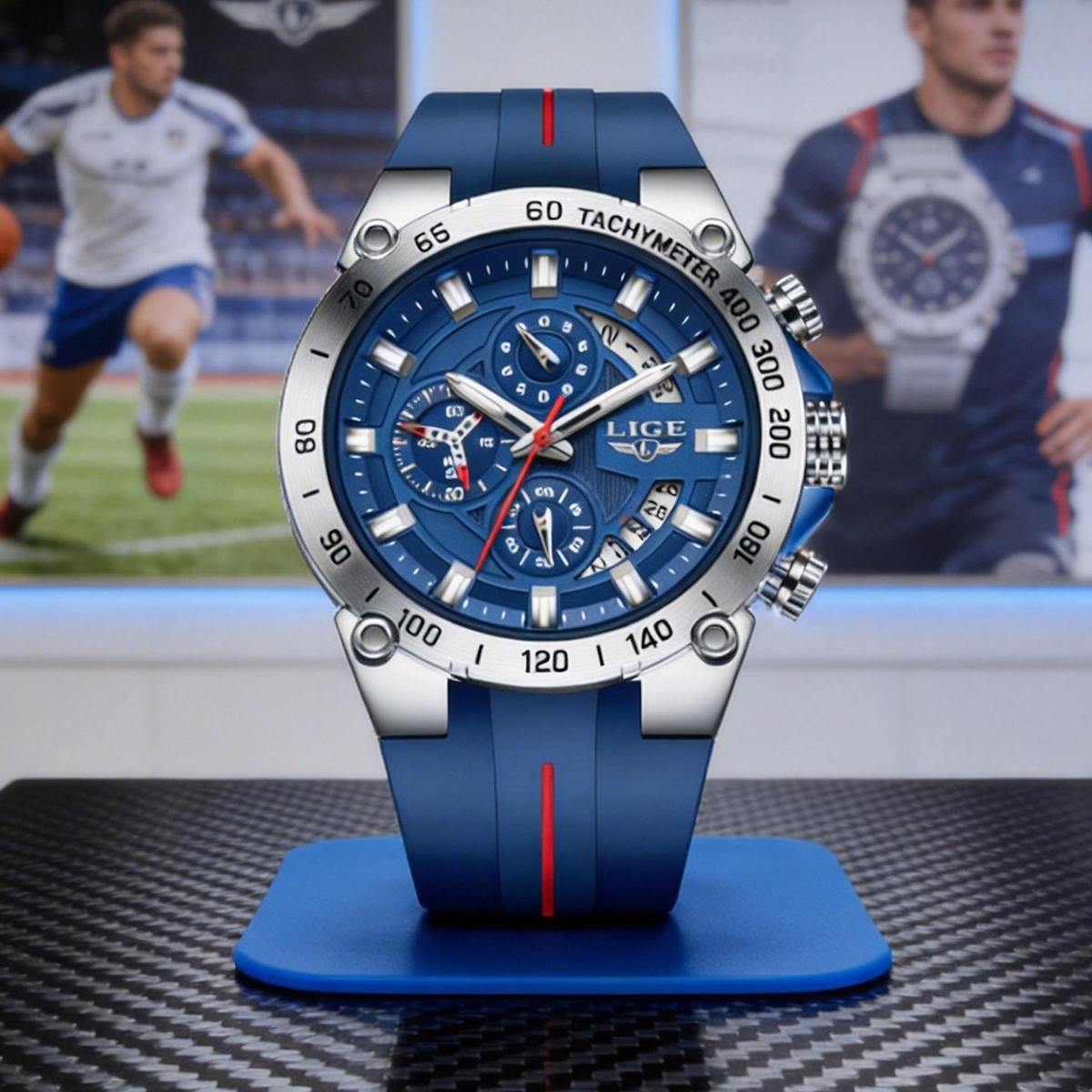 Smartwatch Army Watches For Men - LIGE 2025 Brand Watch Men Silicone