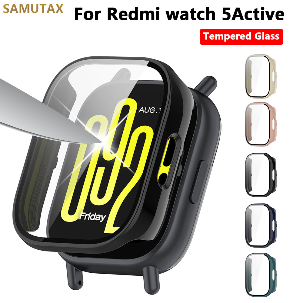 Watch Redmi - Tempered Glass+PC Case For Xiaomi Redmi