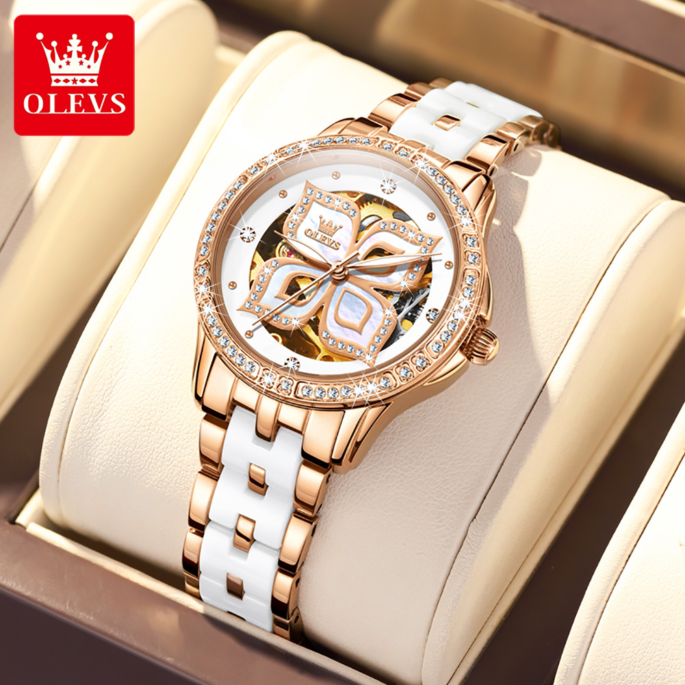 Anti-Magnetic Watch - OLEVS Elegant Fashion Women's Watches Lucky