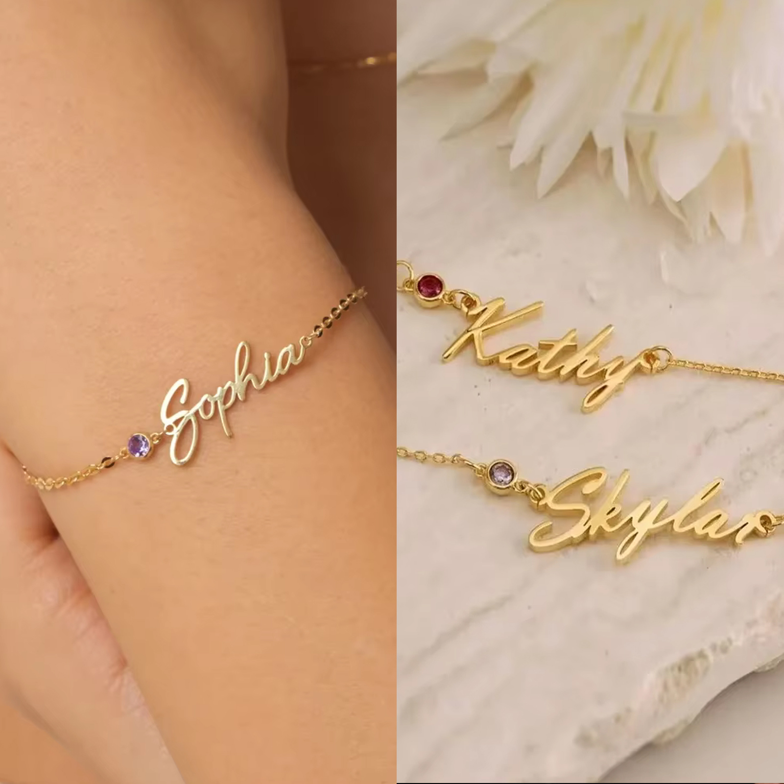 Bracelet Link Remover - Lemegeton Personalized Birthstone Bracelet Custom Dainty