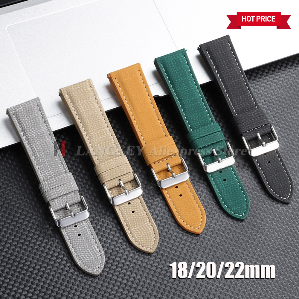 Smartwatch Vintage Watches For Women - Cowhide Leather Vintage Watch Strap 18mm