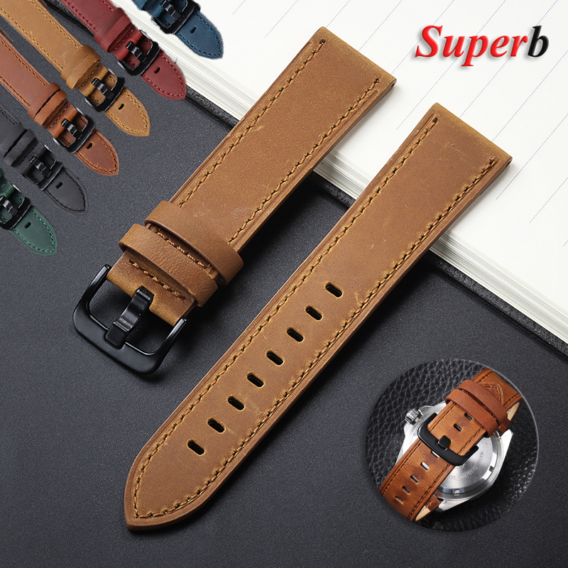 Smartwatch Vintage Watches For Women - Vintage Retro Genuine Leather Watch Band