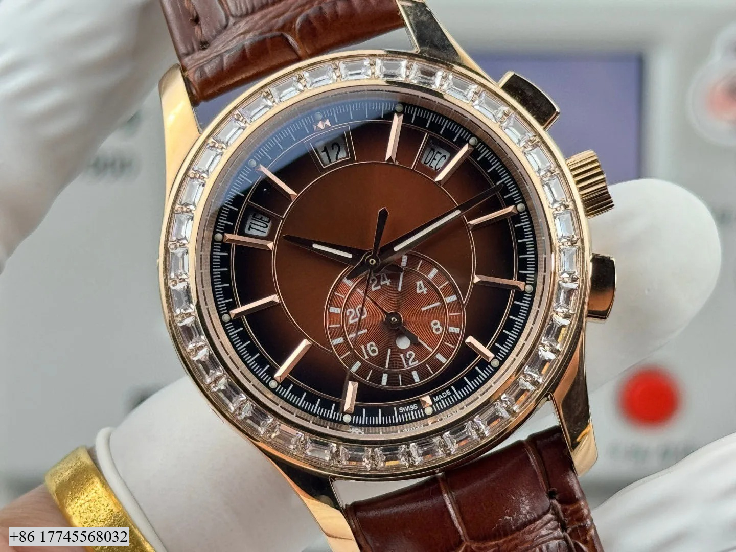 High-end Designer Style Busine - Leather Watch Strap incelemesi ve fiyatı