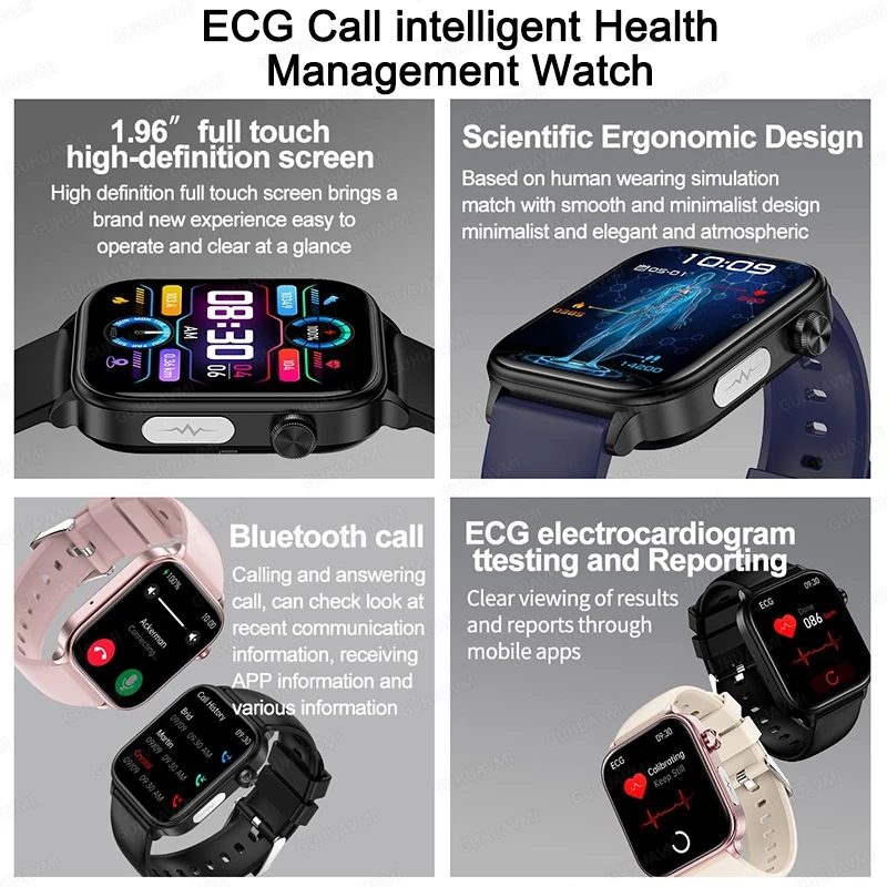 2025 New For XIAOM1 ECG+PPG Bl - Smartwatch Health Watches For Men incelemesi ve fiyatı