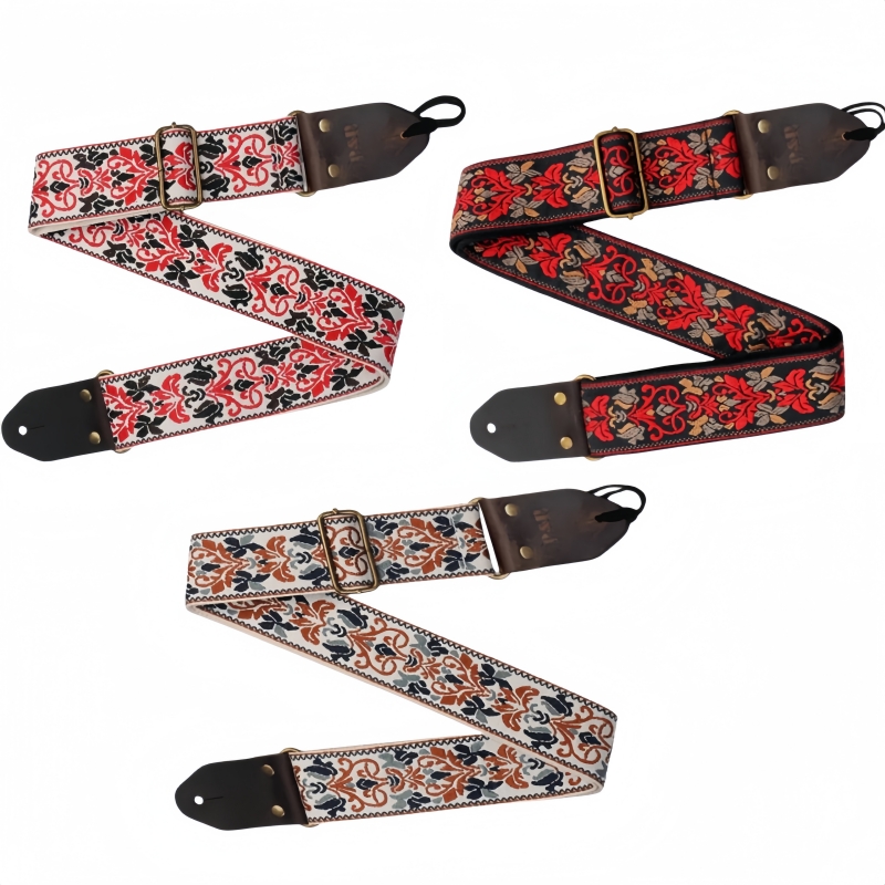 Miwayer Vintage Flowers Guitar - Leather Watch Strap incelemesi ve fiyatı