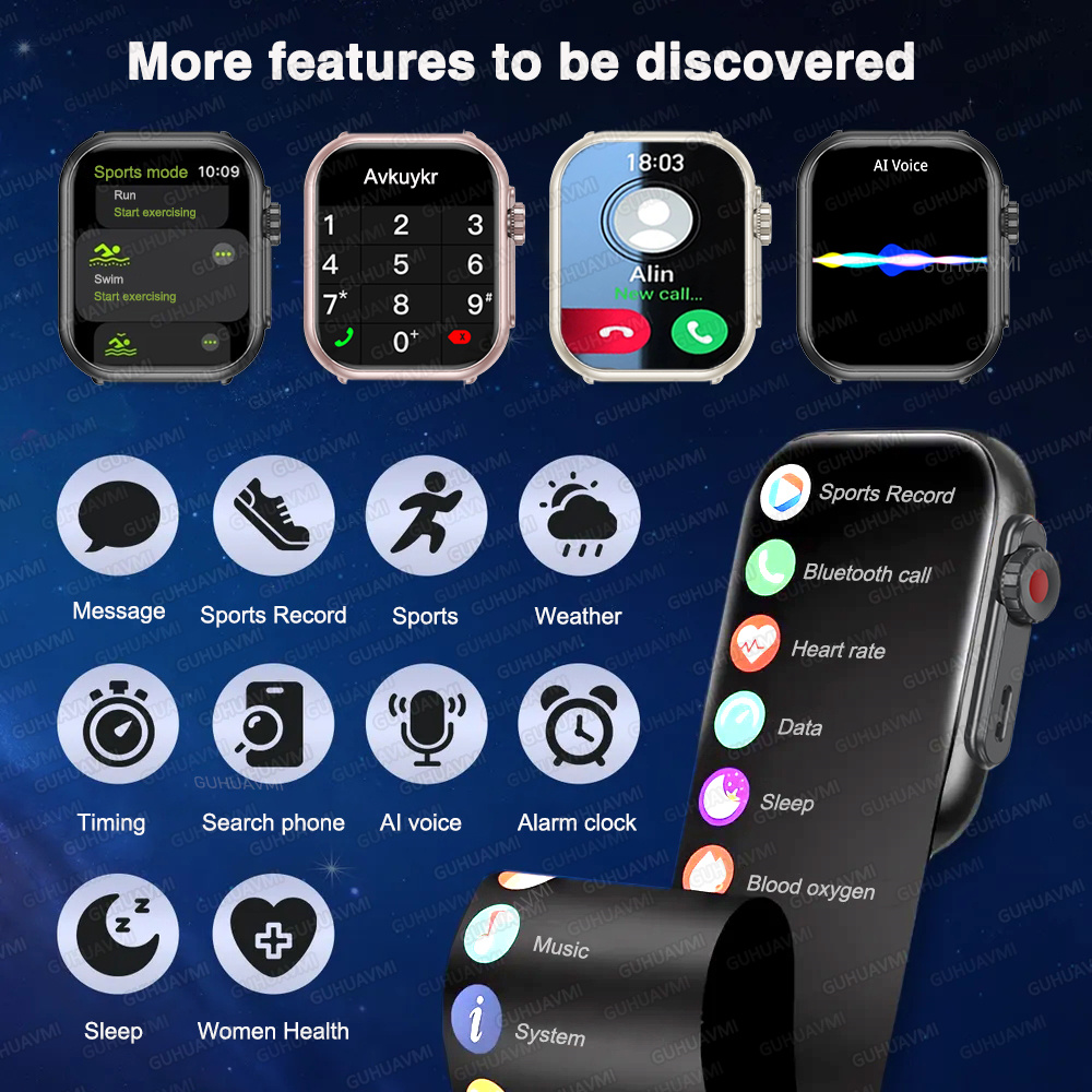 For IOS Watch Ultra 2 SE Men W - Smartwatch Watches For Women Branded incelemesi ve fiyatı