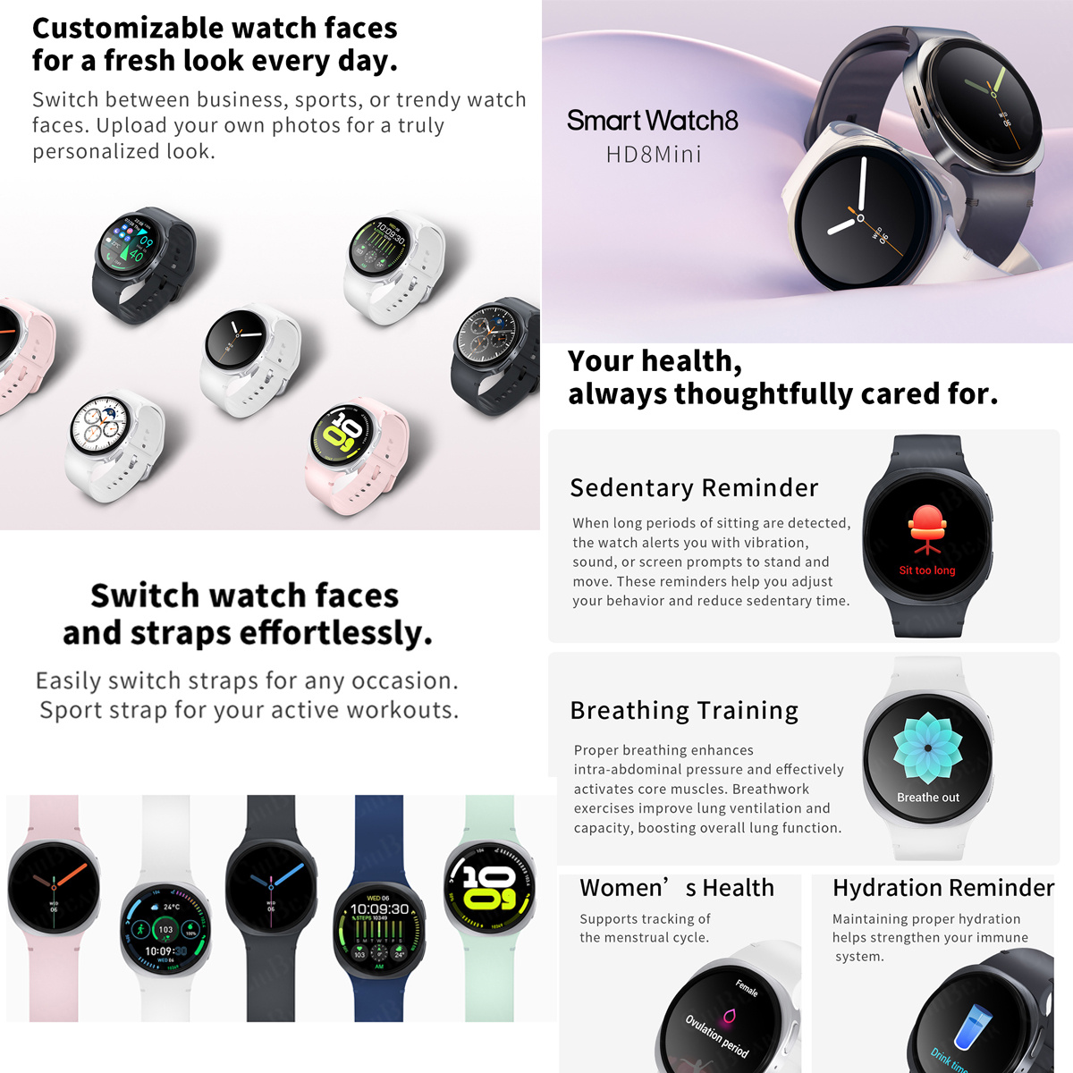 2026 New Watches 8 Mini GPS Tr - Smartwatch Health Watches For Men incelemesi ve fiyatı