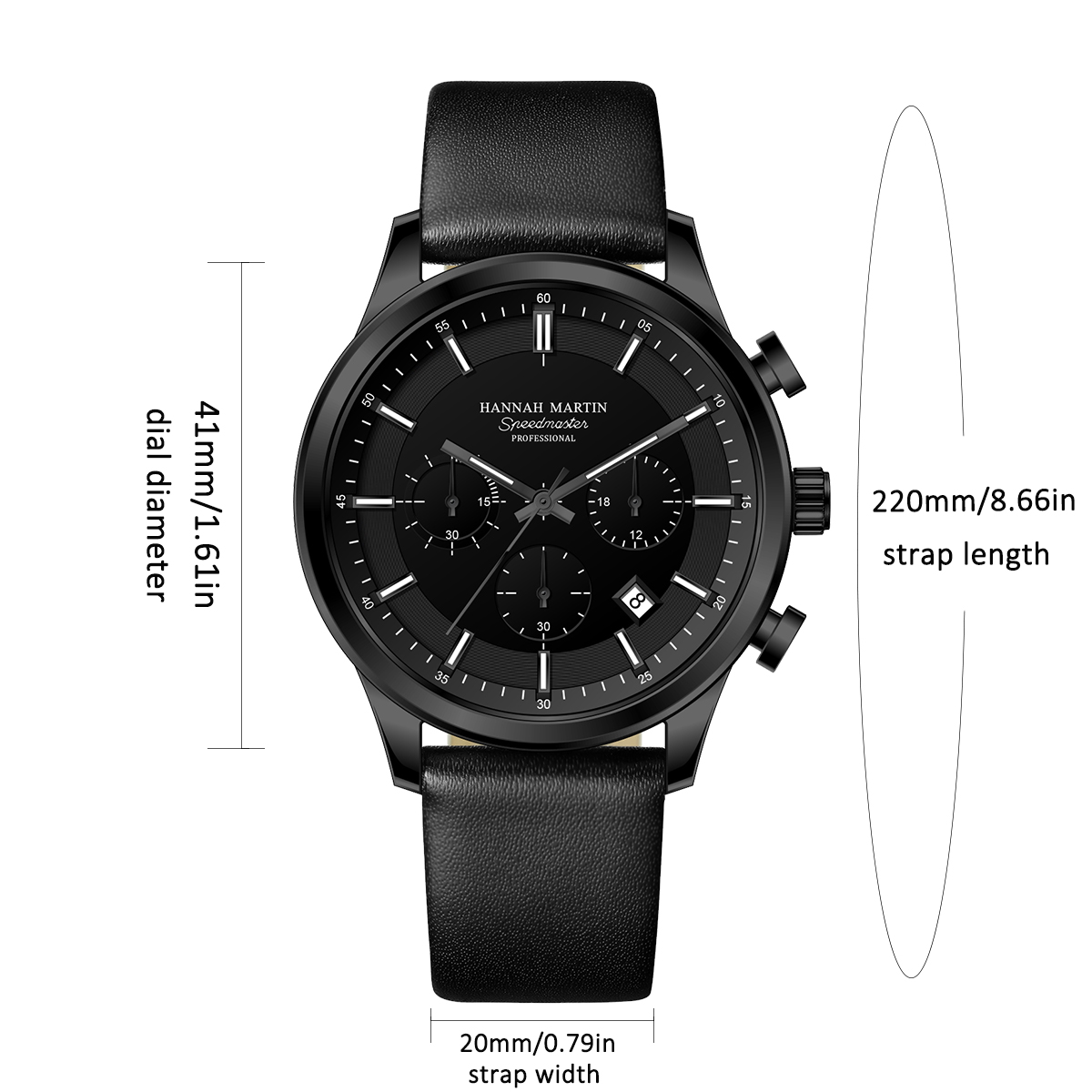 Hannah Martin Men Gift Box Men - Anti-Magnetic Watch incelemesi ve fiyatı