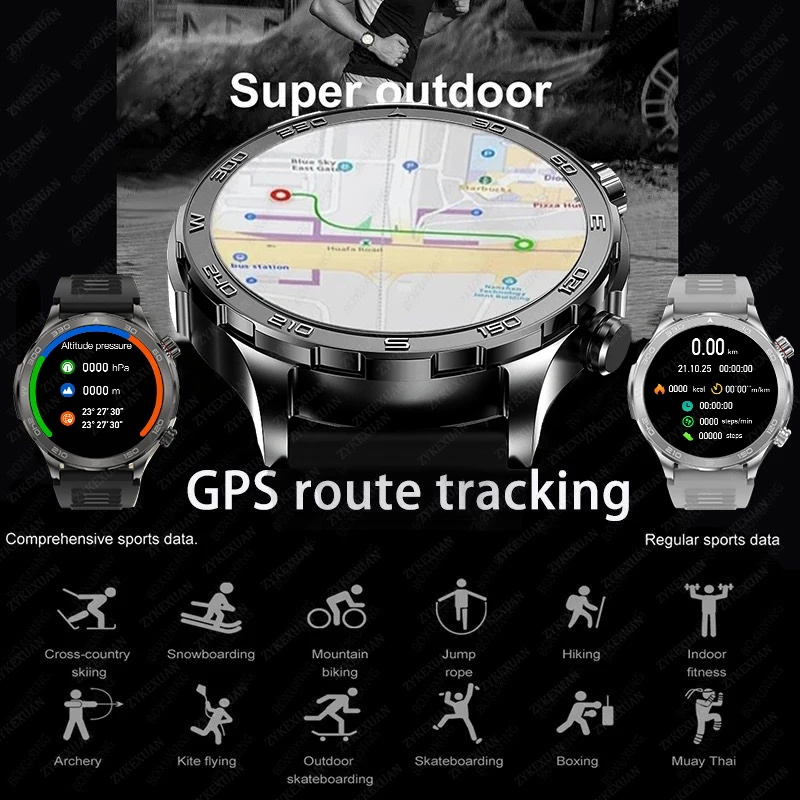 New GPS Track Smart Watch Men  - Smartwatch Watches For Men incelemesi ve fiyatı