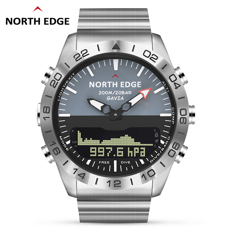 NORTH EDGE Mens Dive Watch Mil - Smartwatch Army Watches For Men incelemesi ve fiyatı
