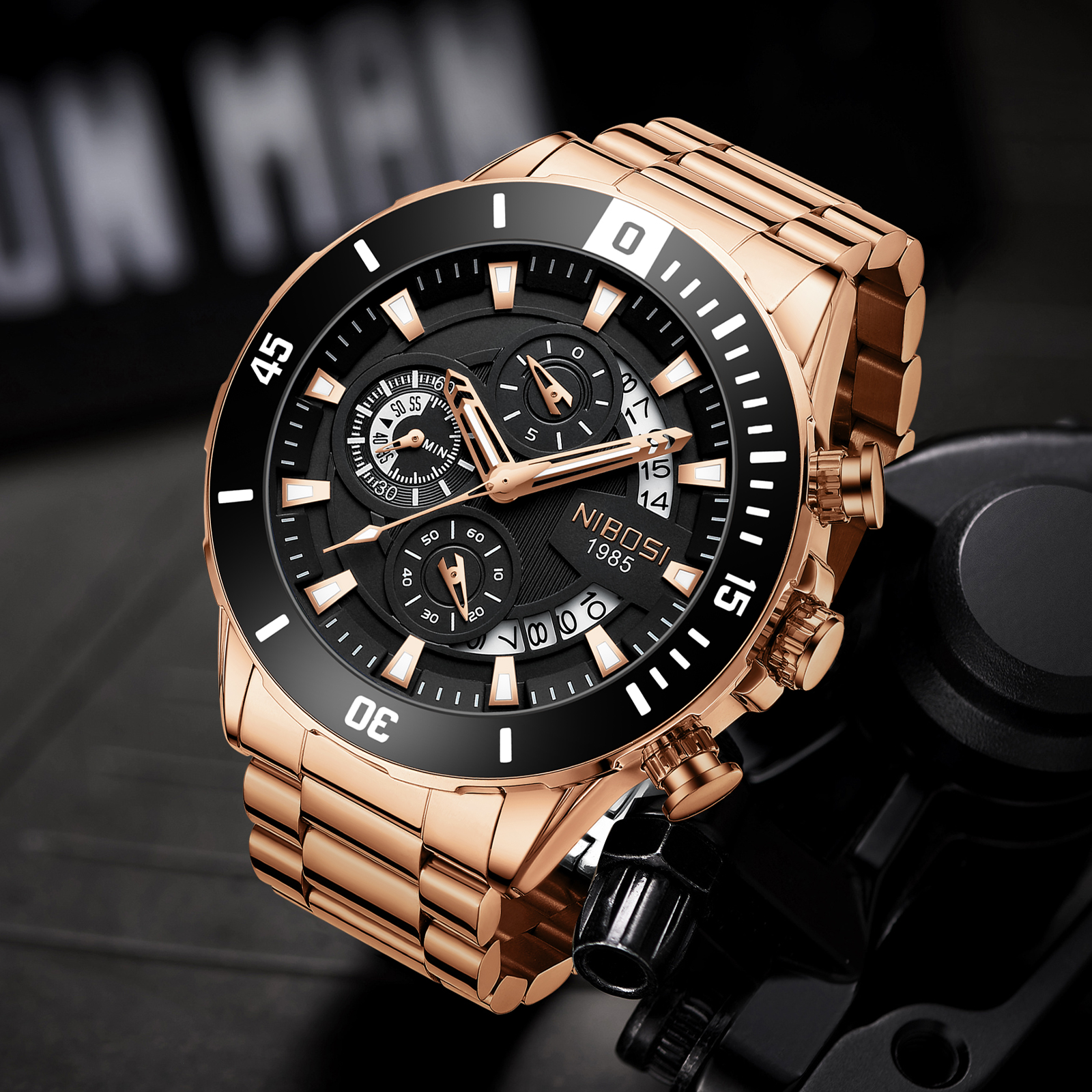 NIBOSI New Men's Watches Top B - Anti-Magnetic Watch incelemesi ve fiyatı