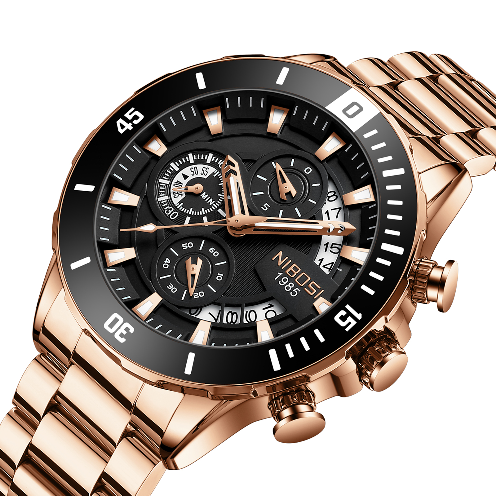 NIBOSI New Men's Watches Top B - Anti-Magnetic Watch incelemesi ve fiyatı