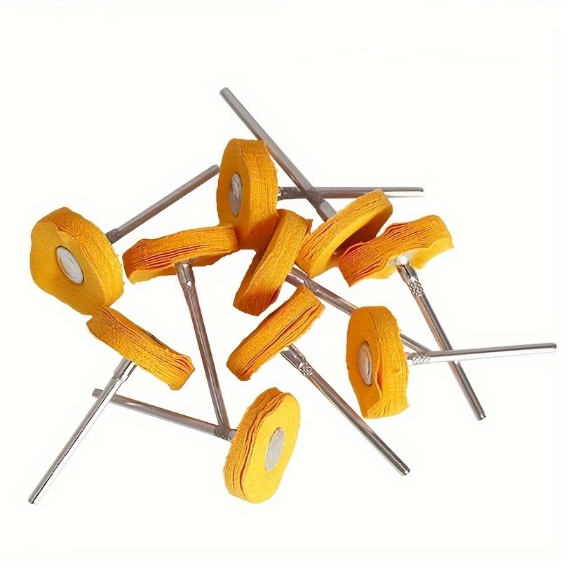8Pcs 3mm Yellow Polishing Clot - Watch Polishing Cloth incelemesi ve fiyatı