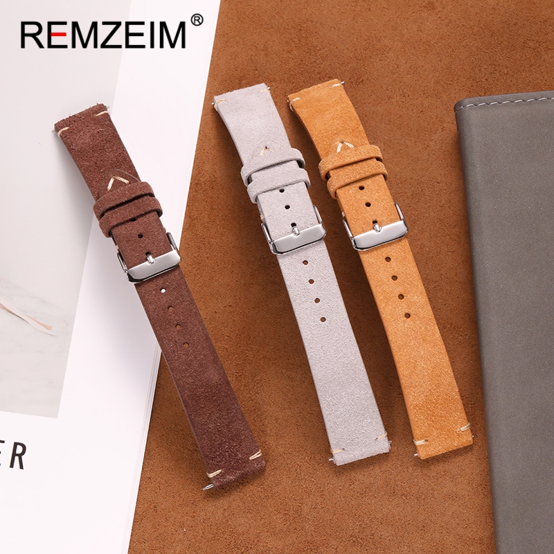 Suede Quick Release Leather Re - Smartwatch Vintage Watches For Women incelemesi ve fiyatı