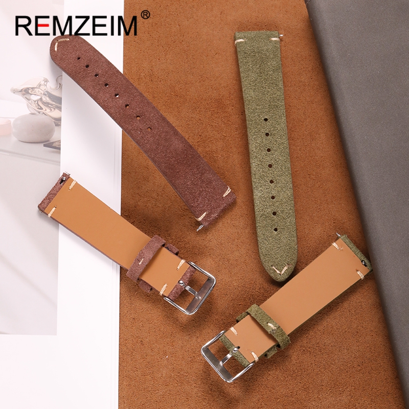 Suede Quick Release Leather Re - Smartwatch Vintage Watches For Women incelemesi ve fiyatı
