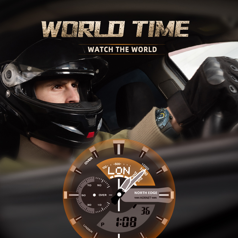 NORTH EDGE Mens Smart Watch Wo - Smartwatch Army Watches For Men incelemesi ve fiyatı