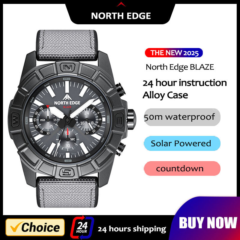NORTH EDGE 2025 BLAZE Men Quar - Smartwatch Army Watches For Men incelemesi ve fiyatı