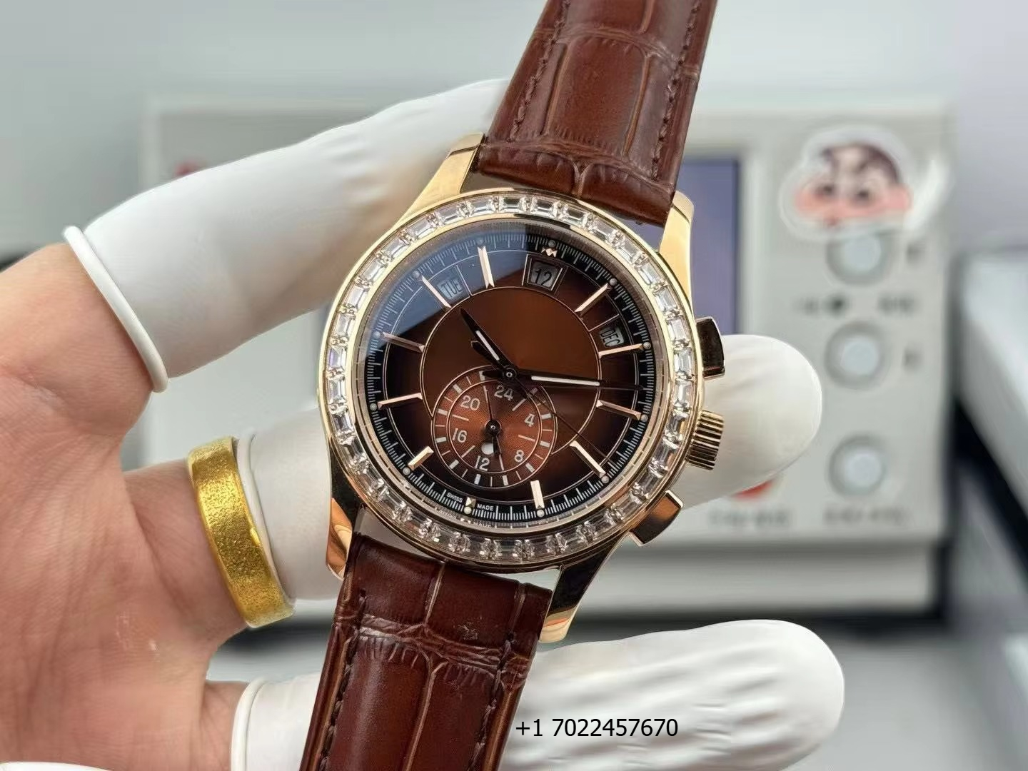 High-end Designer Style Busine - Leather Watch Strap incelemesi ve fiyatı