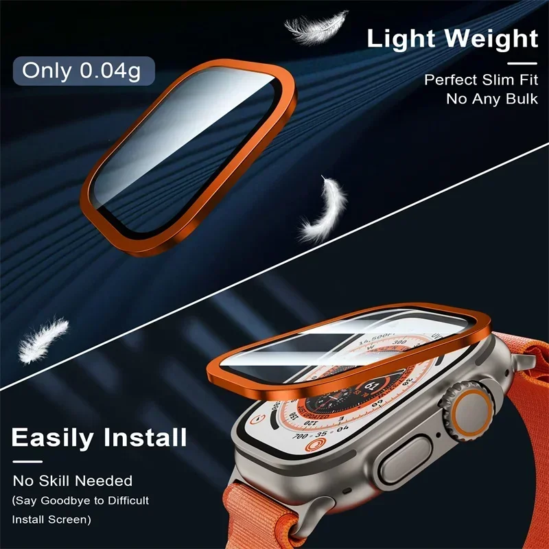 2PCS Tempered Glass for Apple  - Smartwatch Watches For Men incelemesi ve fiyatı