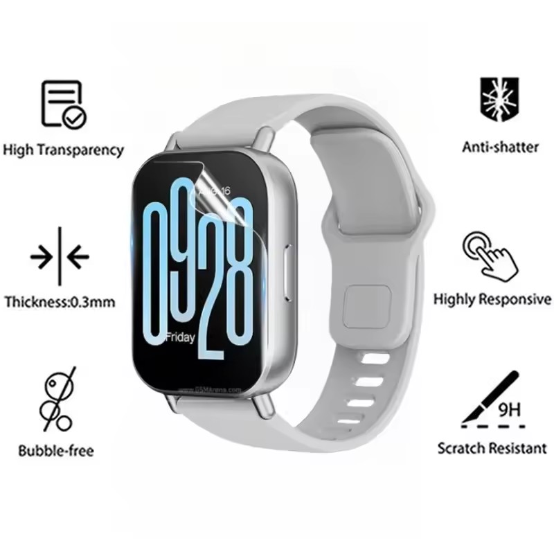1-5Pcs Watch Hydrogel Film For - Watch Redmi incelemesi ve fiyatı