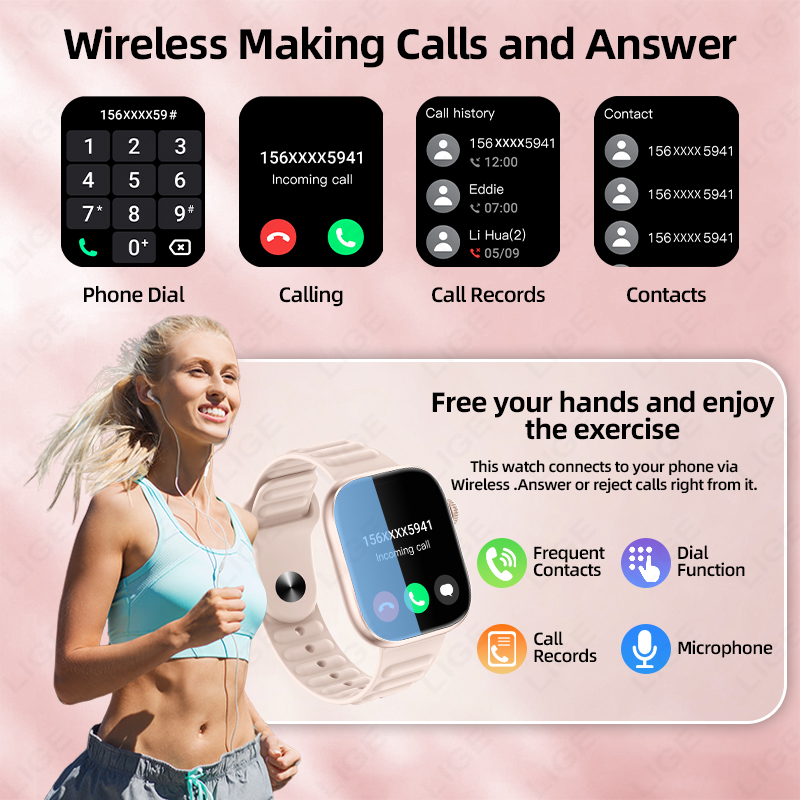 LIGE 2026 NEW Smart Watch Hear - Couple Watches Smartwatch incelemesi ve fiyatı