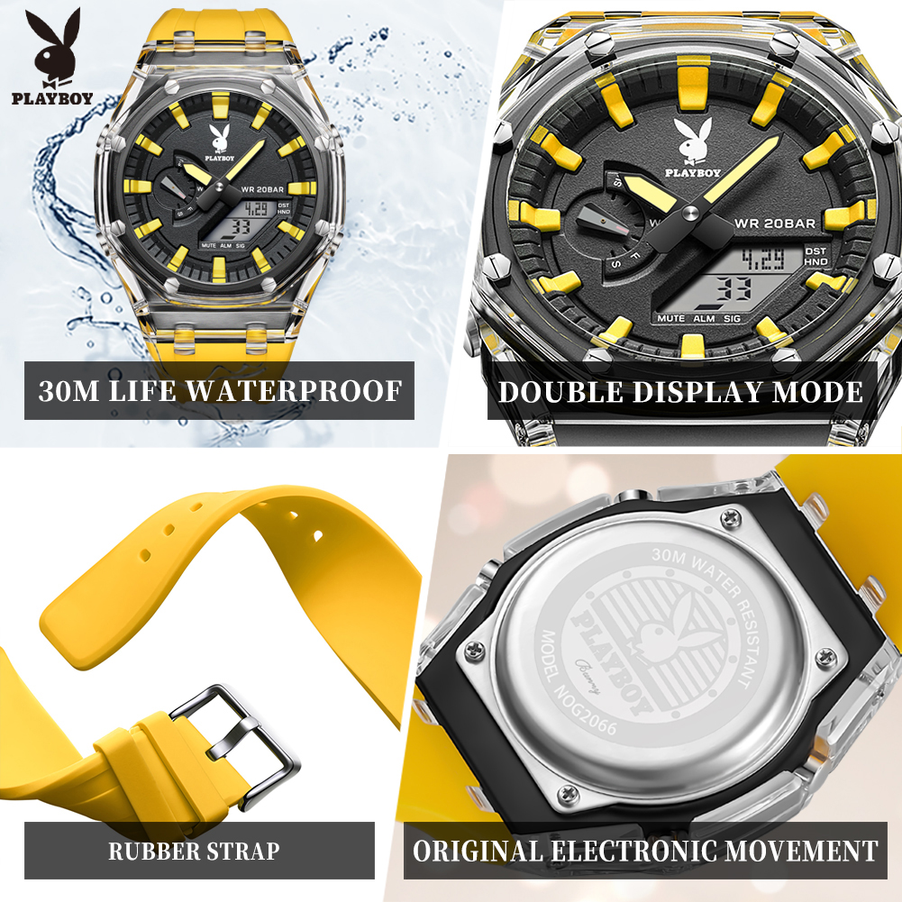 PLAYBOY 2066 Brand Original El - Smartwatch Branded Watches For Men incelemesi ve fiyatı