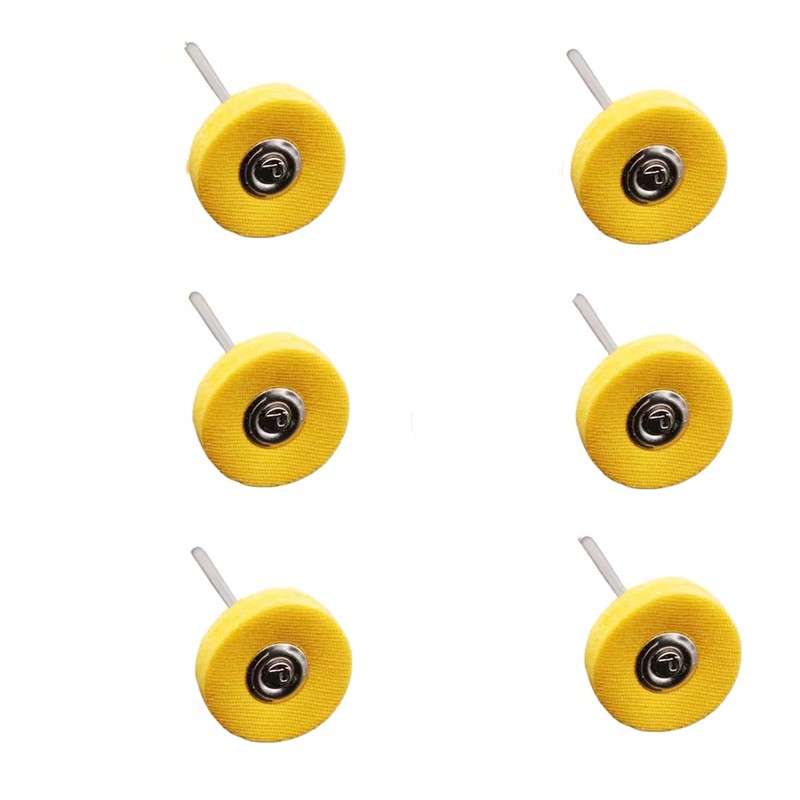 24Pcs 3mm Yellow Polishing Clo - Watch Polishing Cloth incelemesi ve fiyatı