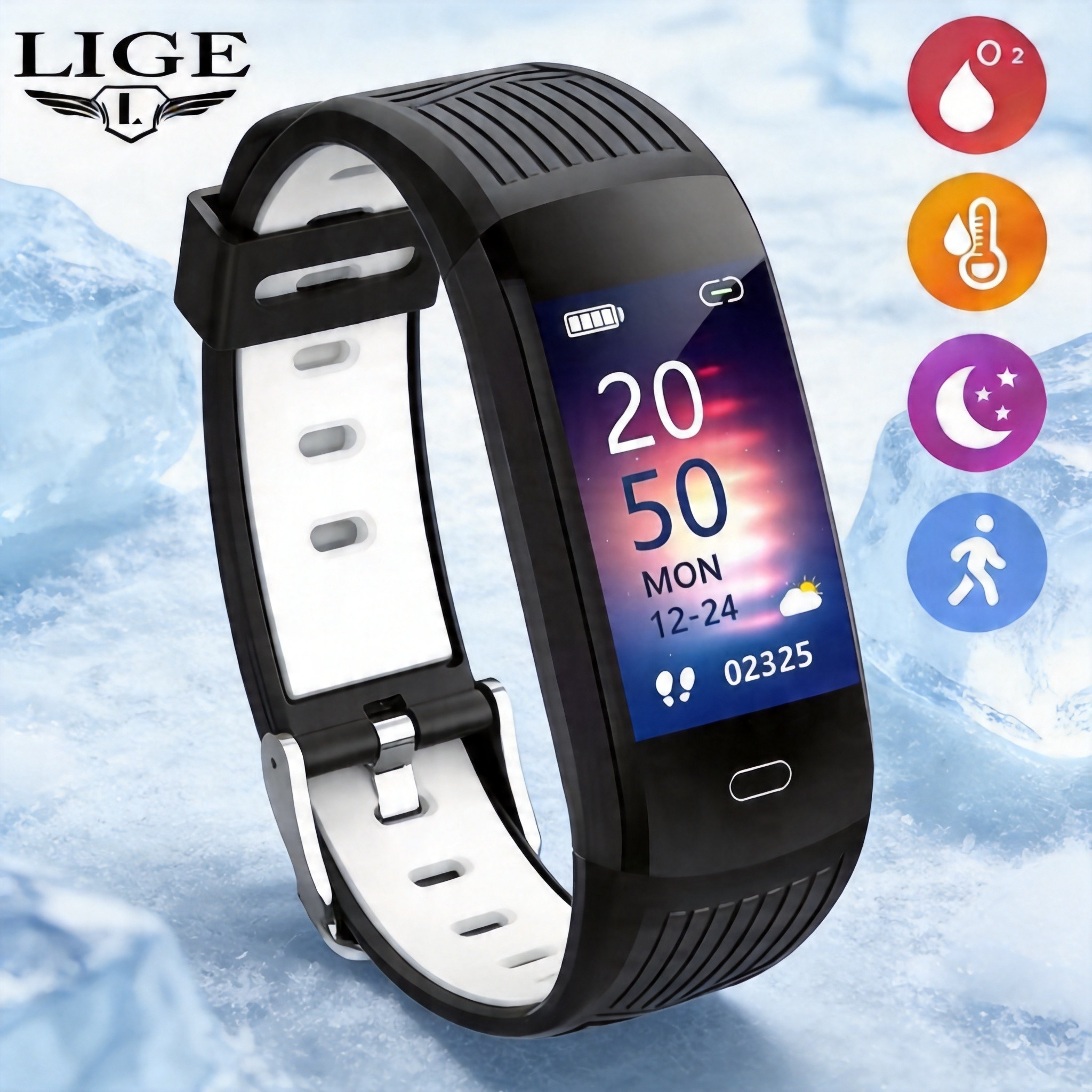 LIGE Fitness Men Woman Band 20 - Couple Watches Smartwatch incelemesi ve fiyatı