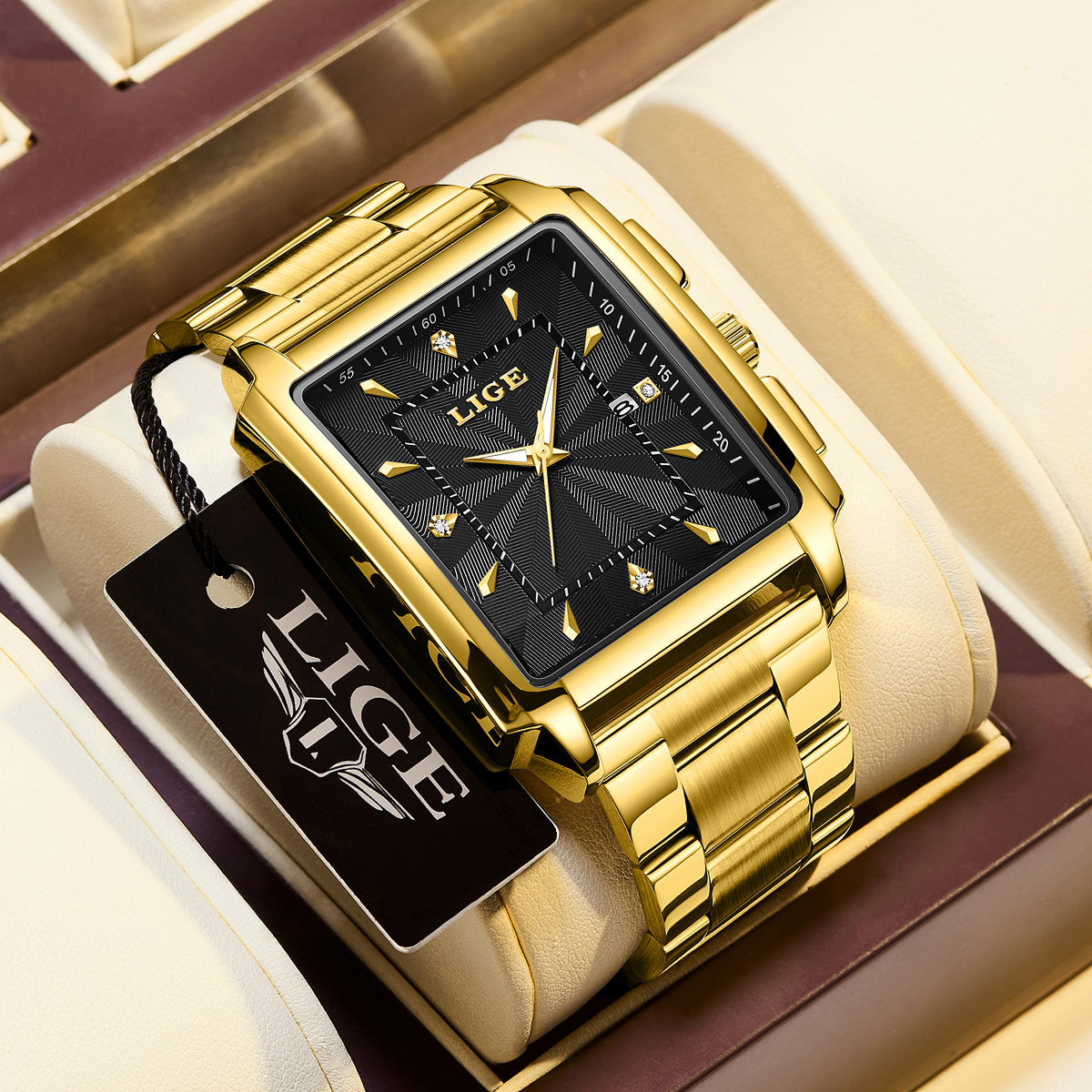 LIGE Fashion Business Watch Me - Smartwatch Branded Watches For Men incelemesi ve fiyatı