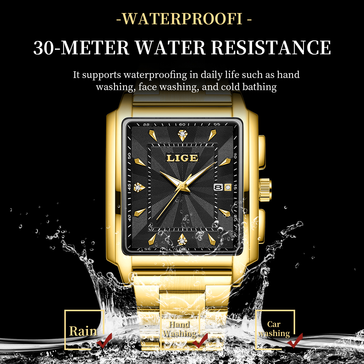 LIGE Fashion Business Watch Me - Smartwatch Branded Watches For Men incelemesi ve fiyatı