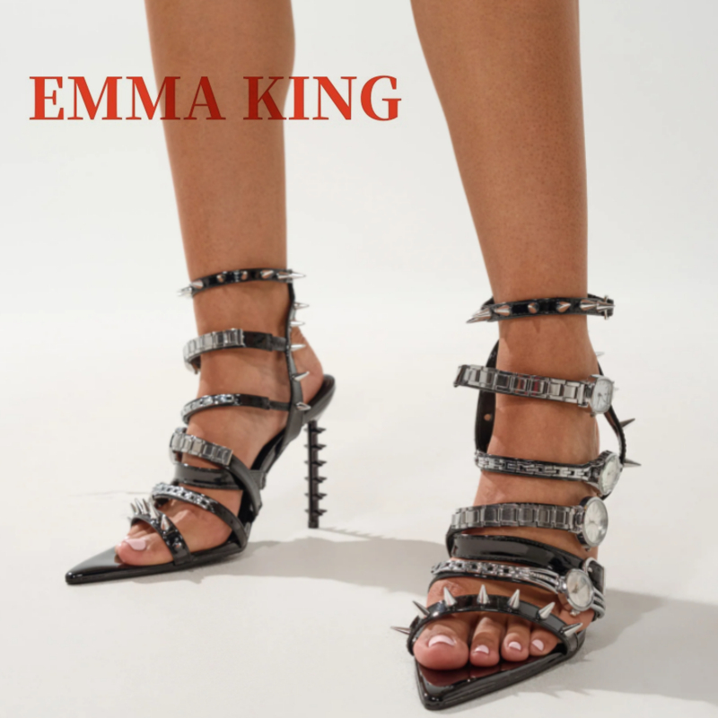 Silver Watch Sandals Open Poin - Leather Watch Strap incelemesi ve fiyatı
