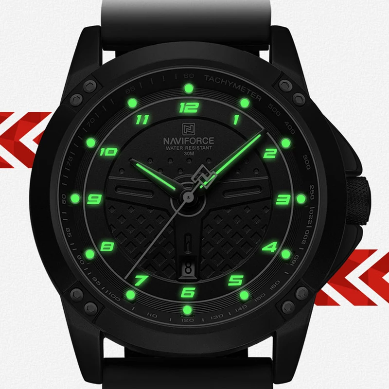 NAVIFORCE 8031 Men Wristwatch  - Smartwatch Army Watches For Men incelemesi ve fiyatı