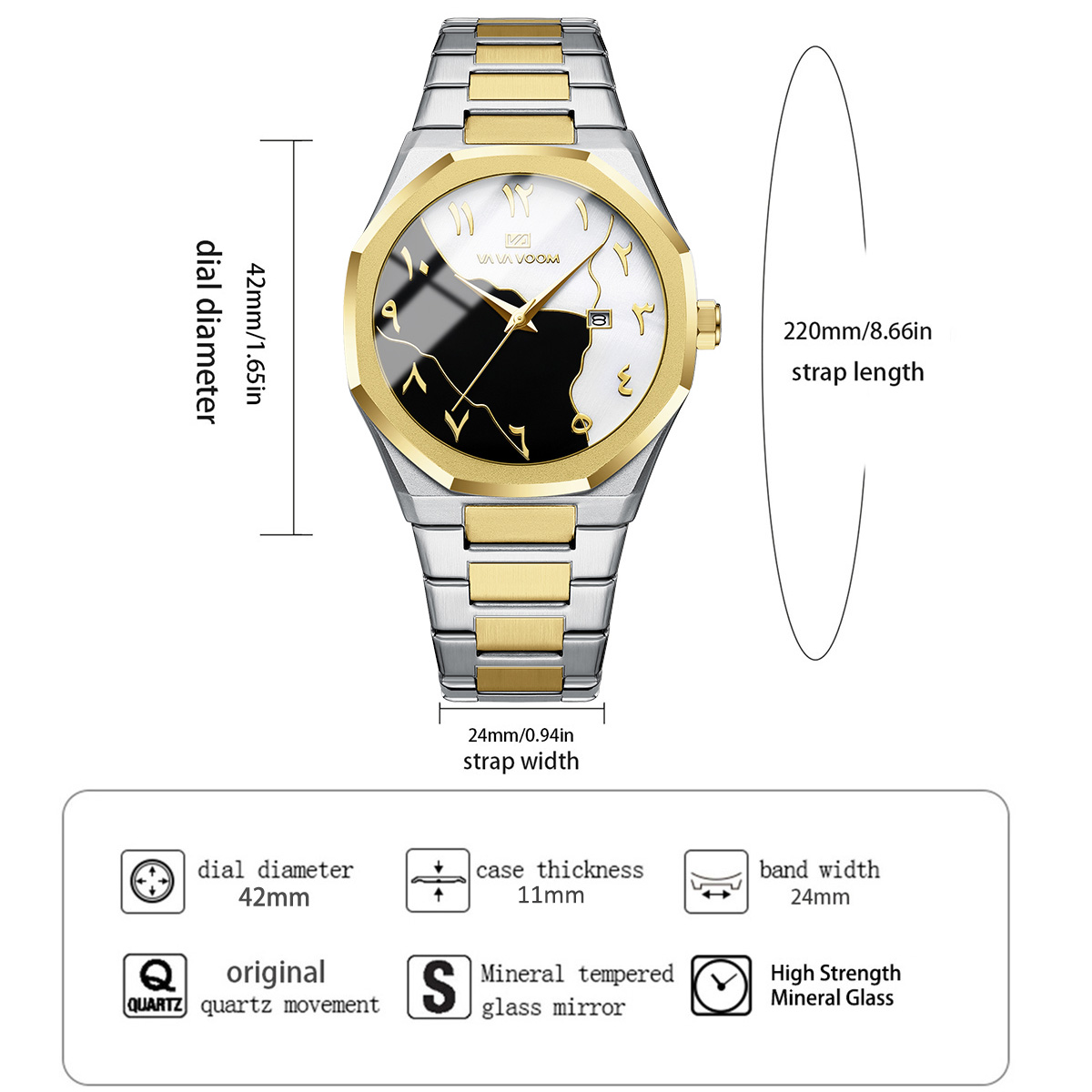 Top Brand Men Watch Marble Dia - Smartwatch Branded Watches For Men incelemesi ve fiyatı