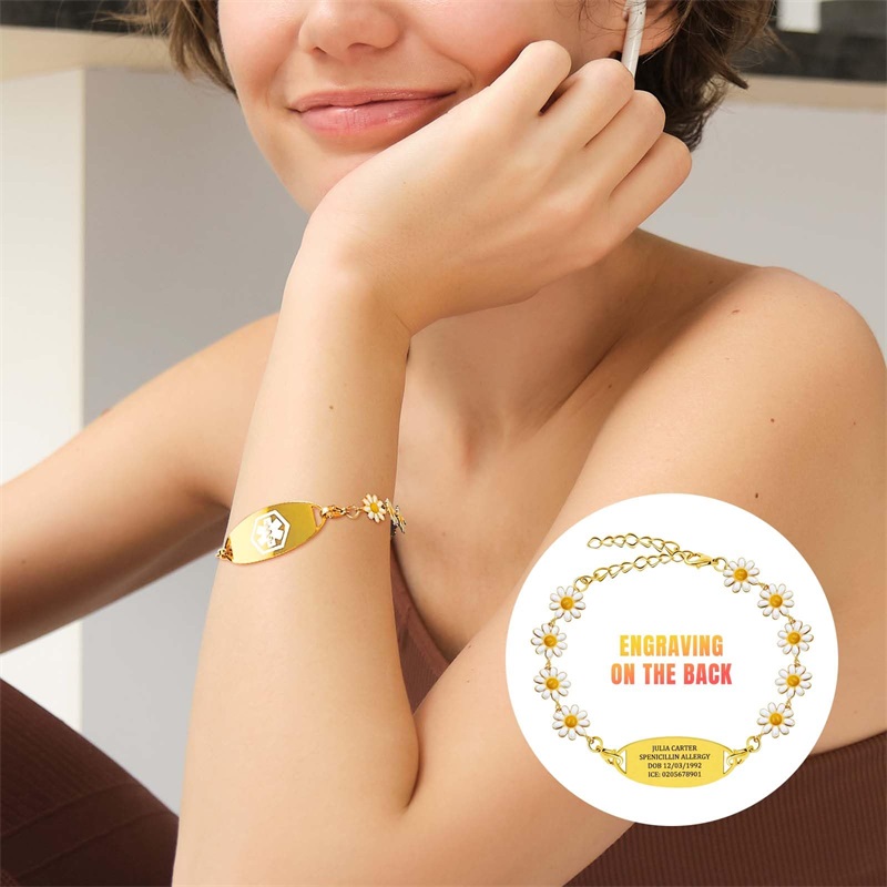 Personalized Medical Alert Bra - Bracelet Link Remover incelemesi ve fiyatı