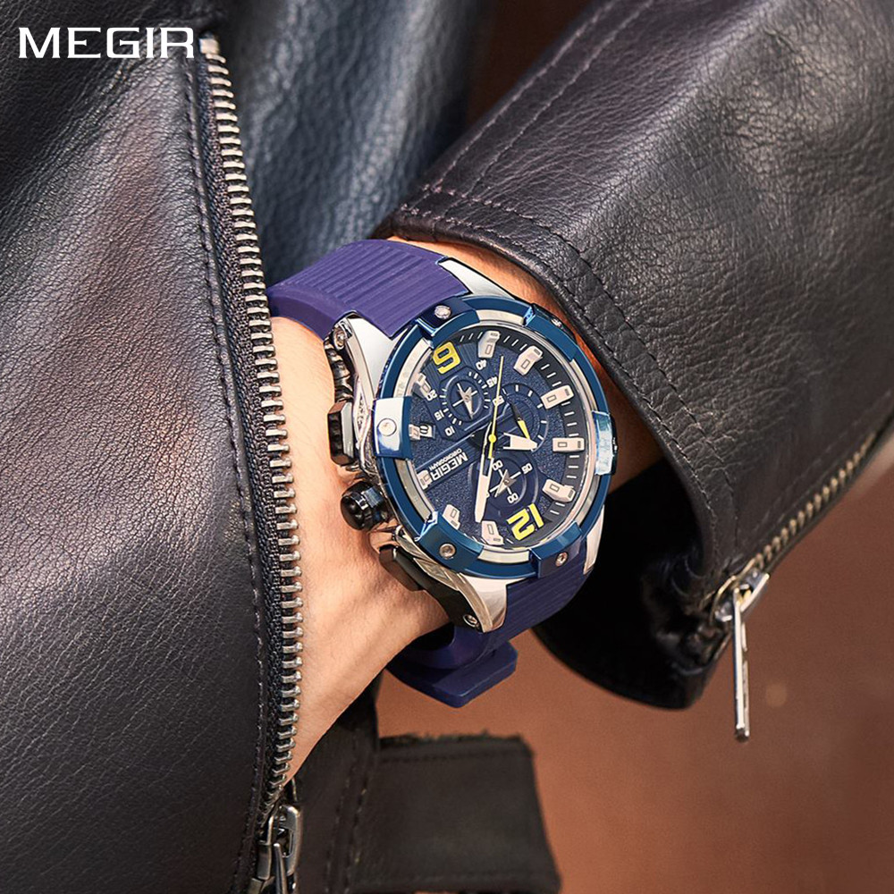 MEIGR Men's Sports Chronograph - Smartwatch Army Watches For Men incelemesi ve fiyatı