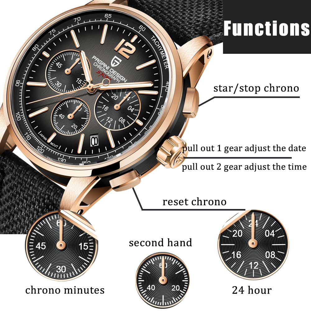 PAGANI DESIGN New Mens Watch 4 - Anti-Magnetic Watch incelemesi ve fiyatı