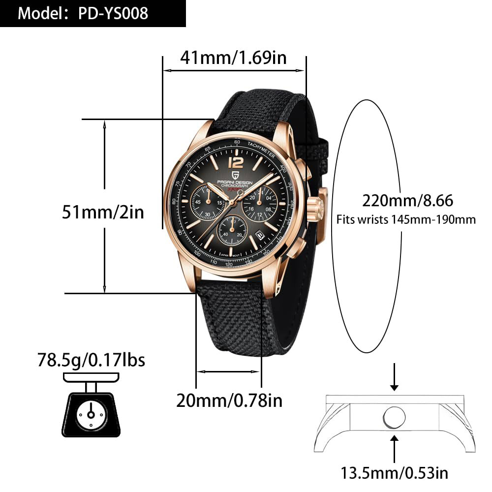 PAGANI DESIGN New Mens Watch 4 - Anti-Magnetic Watch incelemesi ve fiyatı