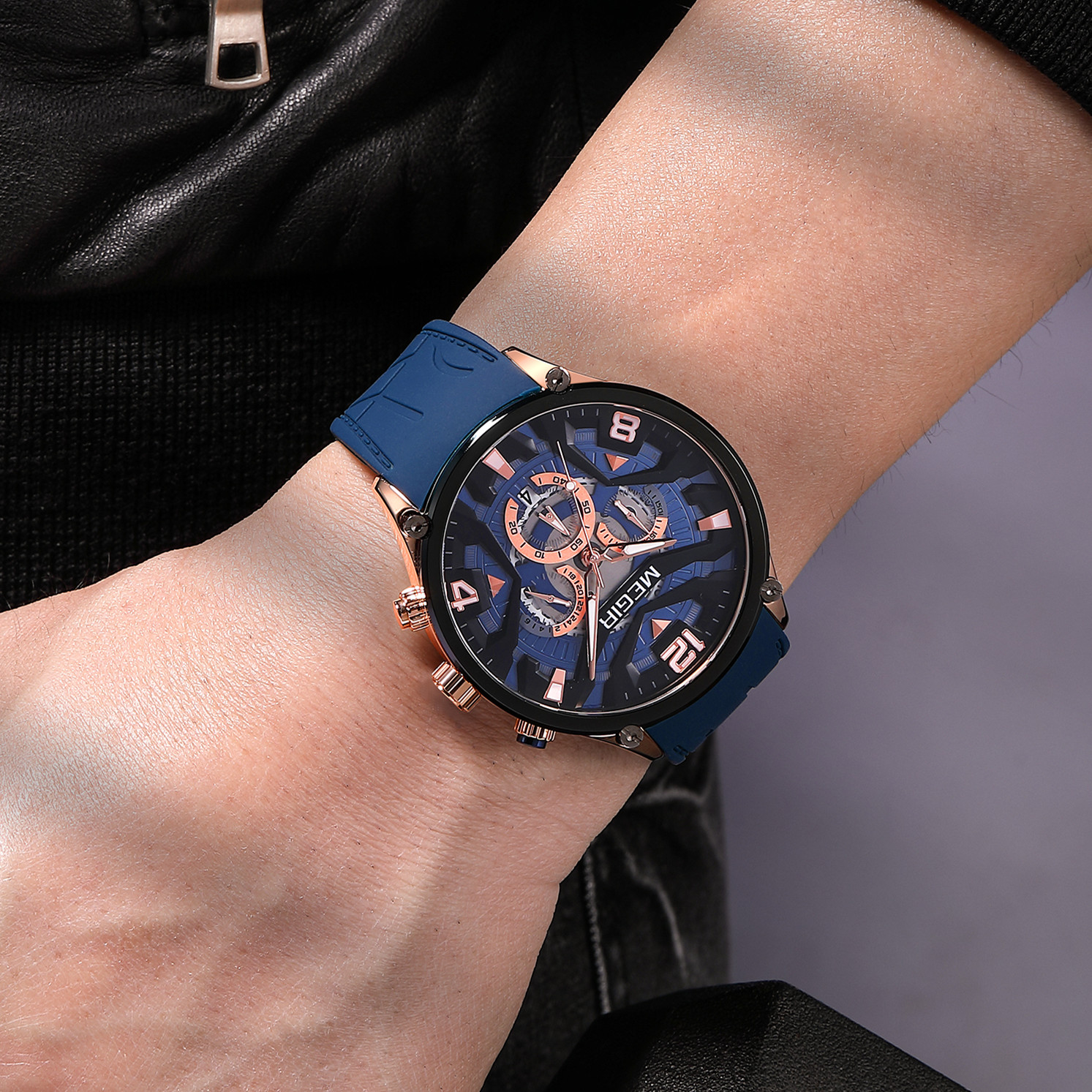MEGIR Men's Sports Chronograph - Smartwatch Army Watches For Men incelemesi ve fiyatı