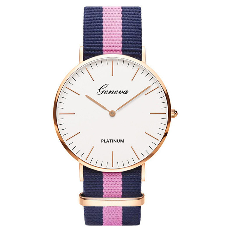 Classic Fashion Stripe Nylon B - Smartwatch Watches For Women Branded incelemesi ve fiyatı