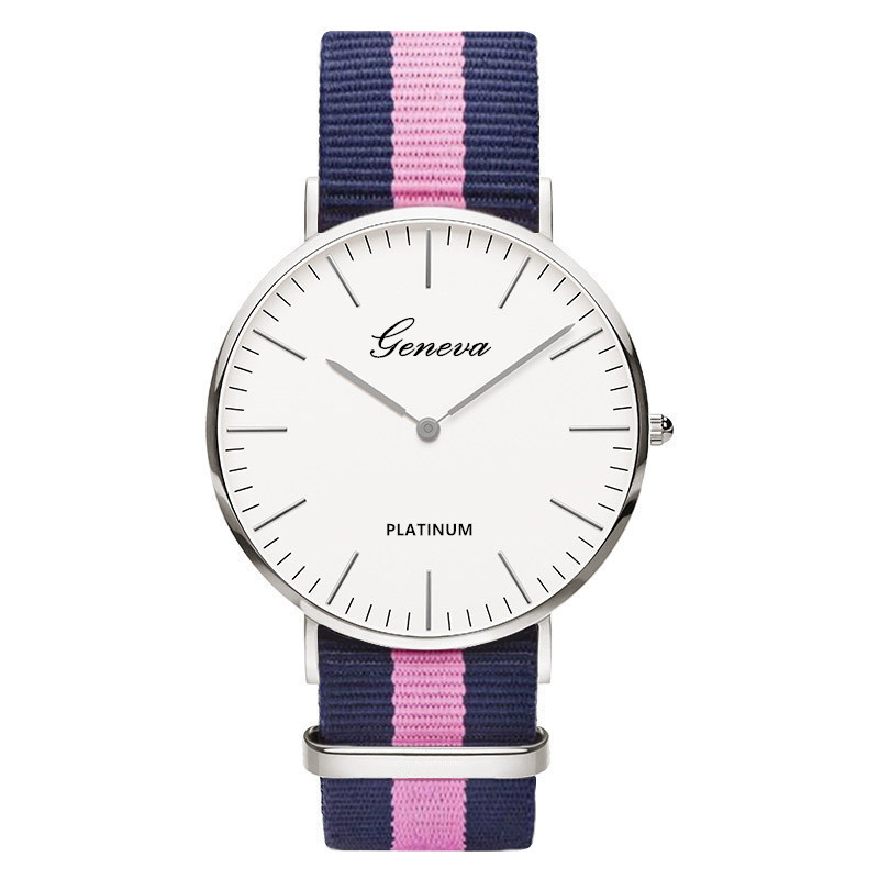 Classic Fashion Stripe Nylon B - Smartwatch Watches For Women Branded incelemesi ve fiyatı