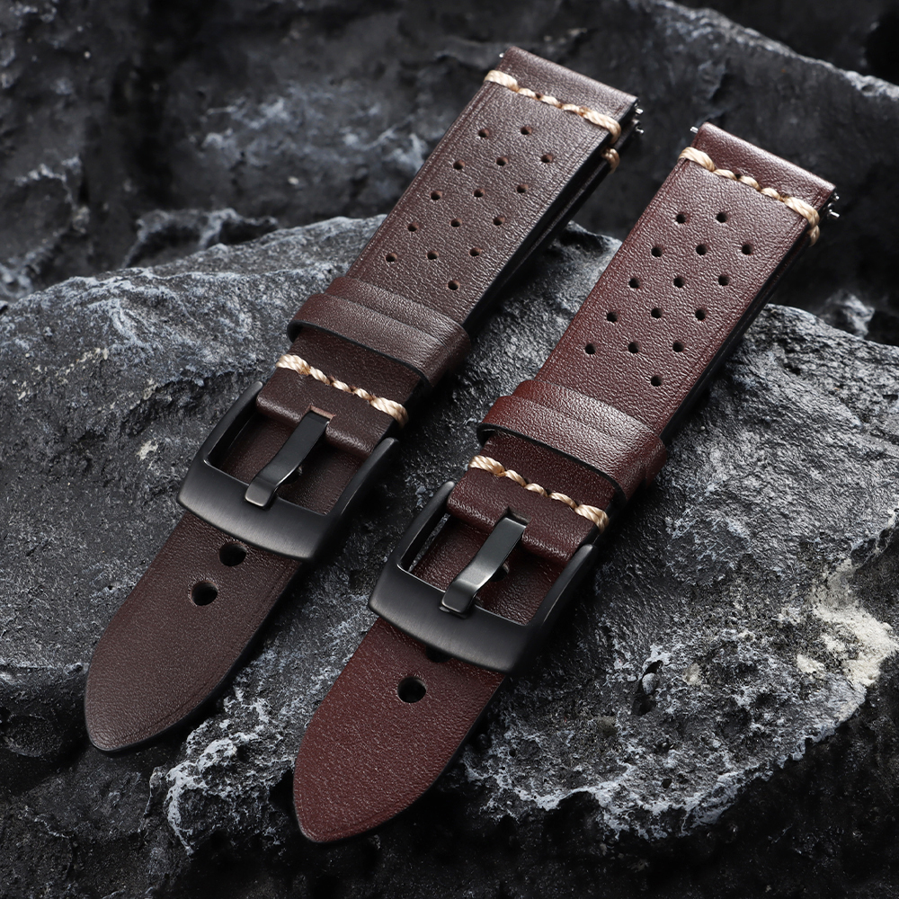 Vintage Cowhide Watch Strap 20 - Smartwatch Vintage Watches For Women incelemesi ve fiyatı