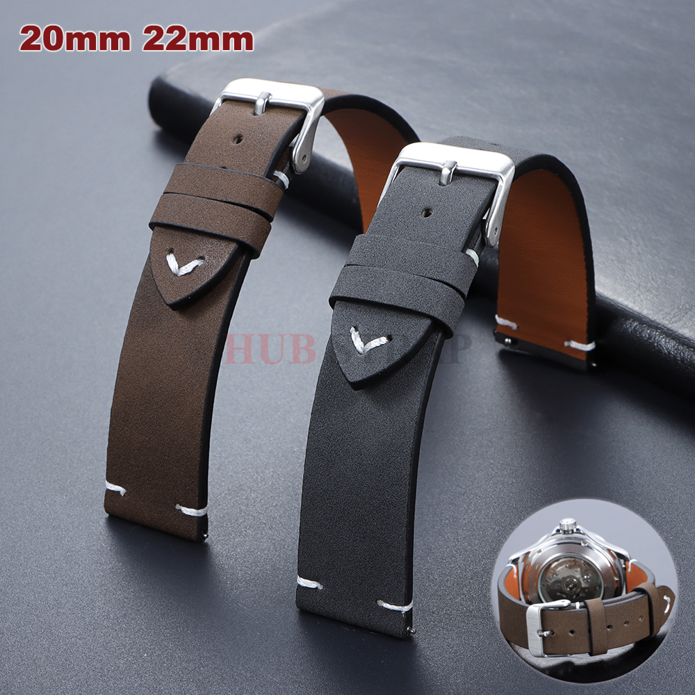 20mm 22mm Handmade Stitching C - Smartwatch Vintage Watches For Women incelemesi ve fiyatı