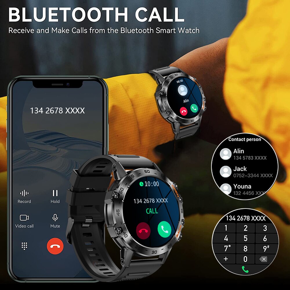 MEVADEN Steel 1.39 inch Men Lu - Smartwatch Health Watches For Men incelemesi ve fiyatı