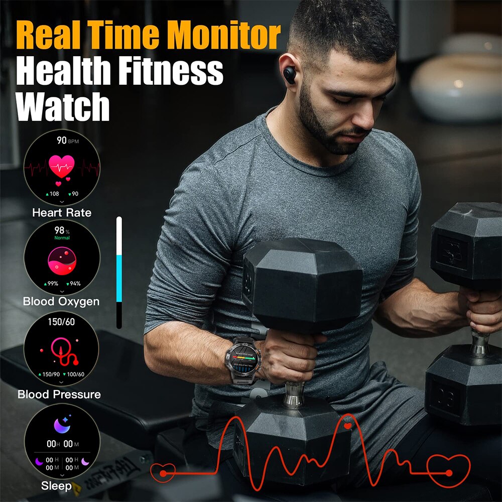 MEVADEN Steel 1.39 inch Men Lu - Smartwatch Health Watches For Men incelemesi ve fiyatı