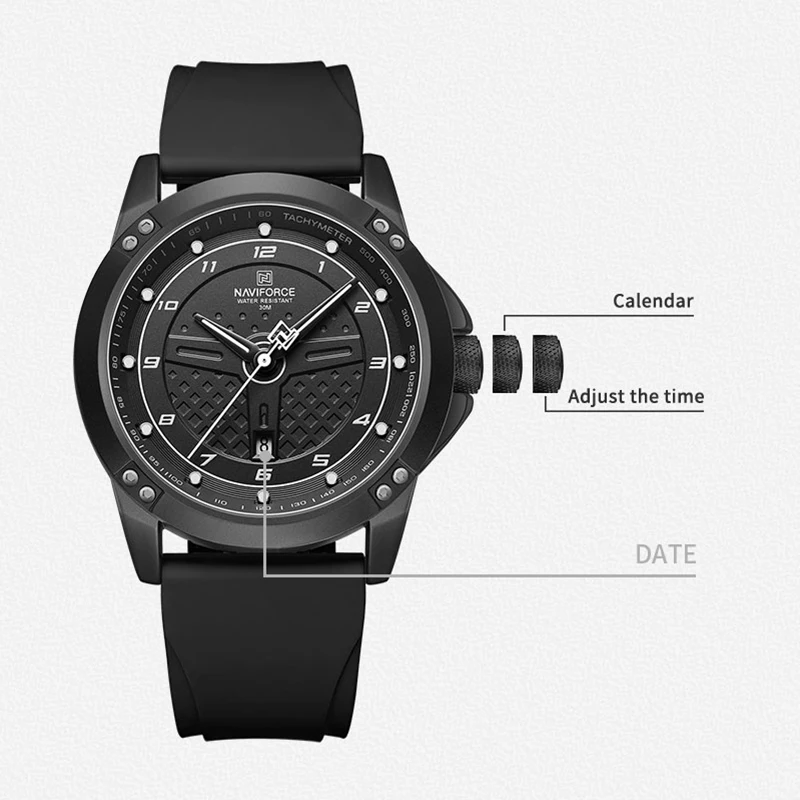 NAVIFORCE Brand Fashion Luxury - Smartwatch Army Watches For Men incelemesi ve fiyatı