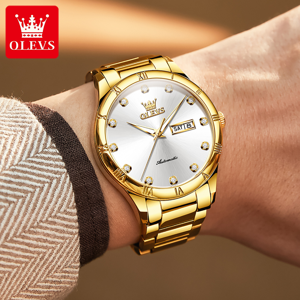 OLEVS Men's Watches Luxury Cas - Anti-Magnetic Watch incelemesi ve fiyatı