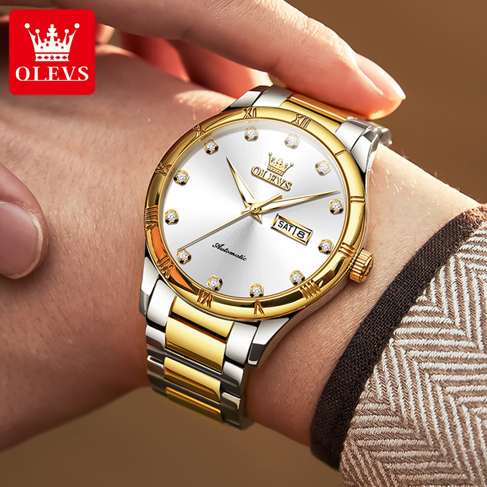 OLEVS Men's Watches Luxury Cas - Anti-Magnetic Watch incelemesi ve fiyatı