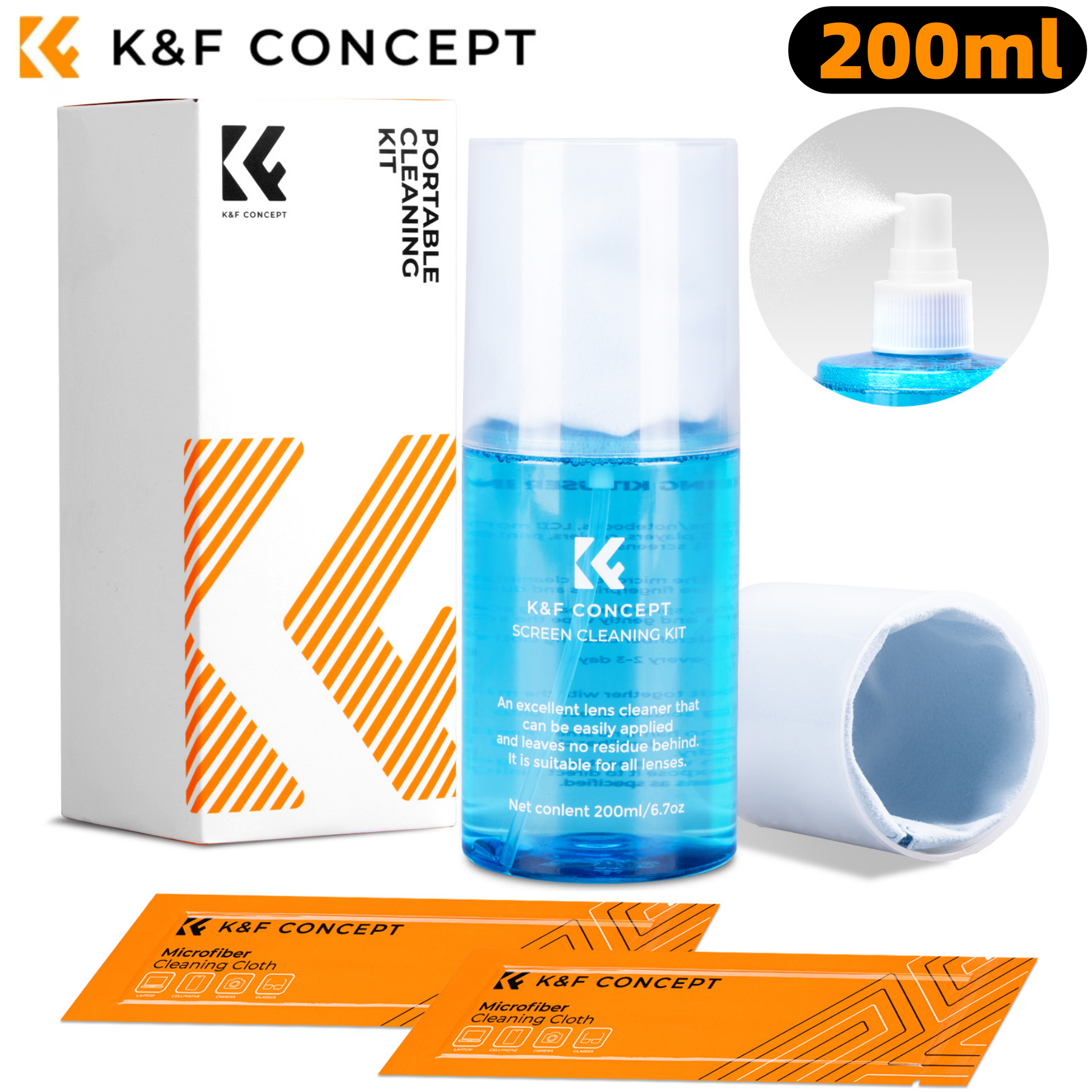 K&F CONCEPT 200ML Screen Clean - Watch Polishing Cloth incelemesi ve fiyatı