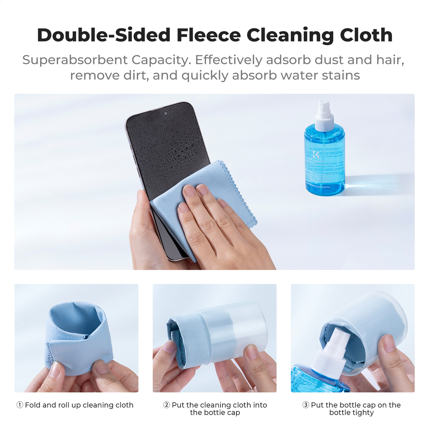 K&F CONCEPT 200ML Screen Clean - Watch Polishing Cloth incelemesi ve fiyatı