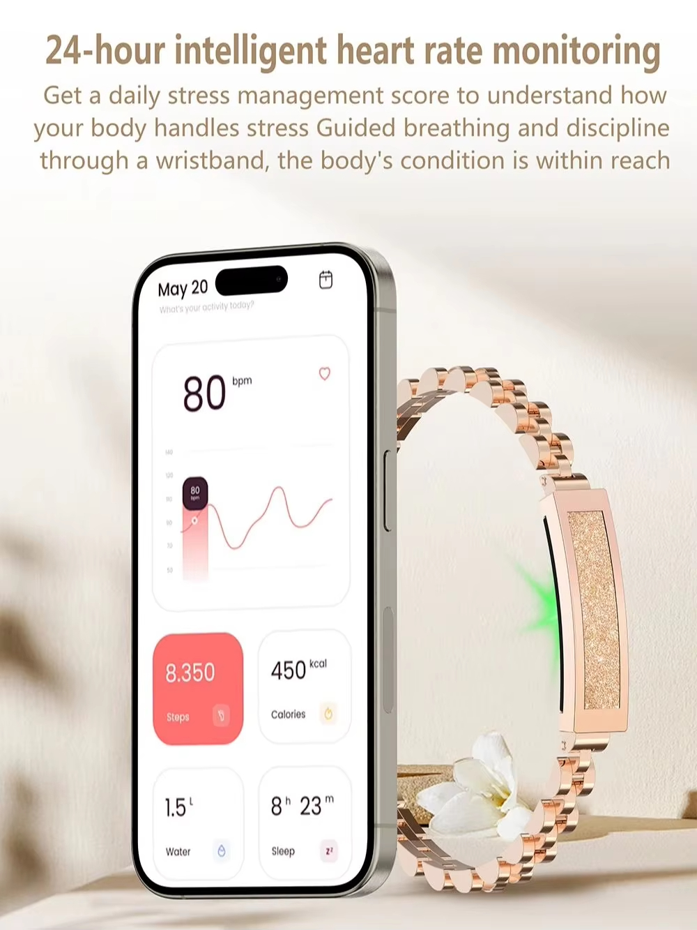 Fashion Couple Chain Smart Bra - Couple Watches Smartwatch incelemesi ve fiyatı